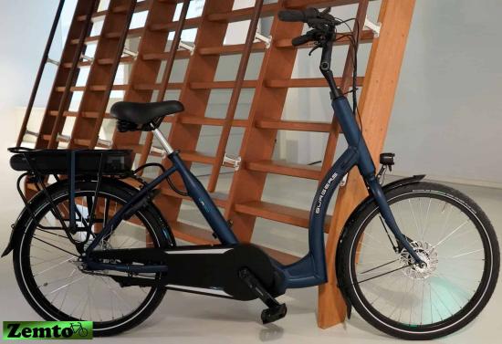 Elektro-Fahrrad Tiefeinstieg ERGO, Burgers, 51 cm, 24 Zoll grau